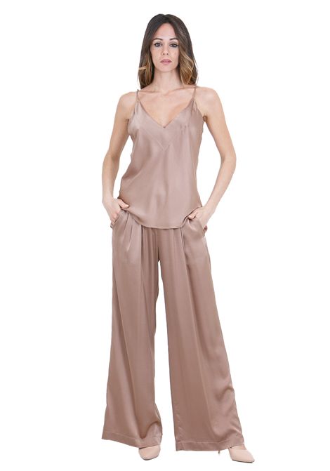 STRETCH SATIN FORTE FORTE | Pantaloni | 14582MYPANTS3002